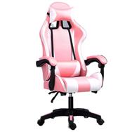 Chaise gaming Extralink G-525 rose et blanche