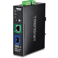 TRENDNET TI-BF711SFP INDUSTRIAL MEDIA CONVERTER 10G SFP+ TO POE++