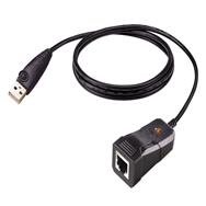 ATEN UC232BF, câble adaptateur USB vers RJ-45, 1,2 m
