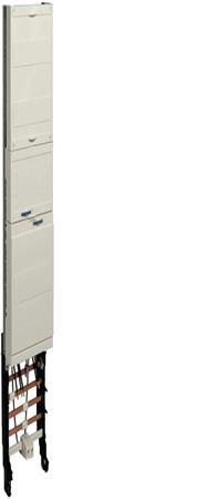 Panneau complet Hager Universe Z, espacement de 2 mètres, BKE-I OKK H 1050 mm, 1 champ