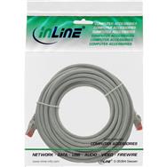 Câble de raccordement en ligne S/FTP PiMF Cat.6 250 MHz PVC CCA gris 5 m