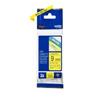 Brother TZe-621 - Noir sur jaune
