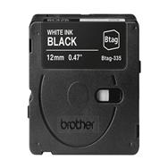 Brother BTAG-335 Blanc sur Noir