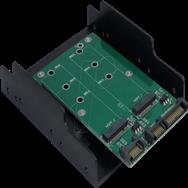 Adaptateur de baie de stockage Inter-Tech KT005B