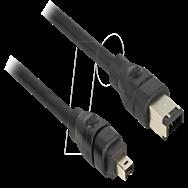 Câble Delock IEEE 1394 - FireWire 6 broches (M) vers FireWire 4 broches (M)