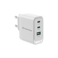Conceptronic LadegerÃƒÂ¤t 3Port 65W 2xUSB-C 1xUSB-A weiÃƒÅ¸