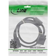 Câble d'extension InLine S-VGA 15HD mâle/femelle noir 1 m