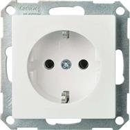 Schneider 265004 - Prise Joy, blanc pur