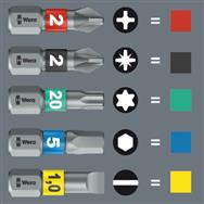 Wera Bit-Check 7 Diamond 1 - Jeu d'embouts de vissage