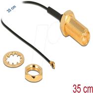 Câble d'antenne Delock - RP-SMA (R) vers MHF4 (P)