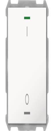 Bouton MDT KNX Light 63 1 voie RGBW blanc commutation