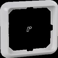 Schneider 204104, blanc, thermodurcissable, sans vis, Schneider, IP20, 80 mm