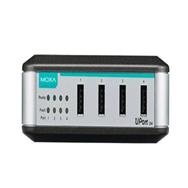 Moxa 4-Port-USB-Hub der Einstiegsklasse Adapter enthalten UPort 204