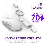 NZXT Mouse Lift Elite White MS-101NW-02 - Mouse - Optical