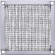 Grille de filtre en aluminium pour ventilateur InLine - 92 x 92 mm