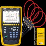 Chauvin Arnoux CHAU PA1160657NM - Netzanalysator C.A 8345 Set mit 4 MA194-350