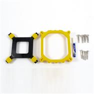 Inter-Tech 88885457 - Kit de montage - Noir - Jaune