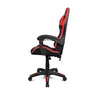 Drift DR35BR - Chaise gaming PC - 100 kg - Assise et dossier rembourrés - Noir/Rouge - Métal