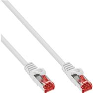 Câble de raccordement en ligne S/FTP PiMF Cat.6 250 MHz PVC cuivre blanc 25 m