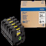 Brother HGE-651V5 Noir sur Jaune