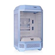 Mini-tour Thermaltake The Tower 250, bleu clair, verre trempé
