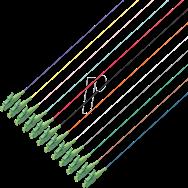 DIGITUS colored pigtails, LC/APC OS2 09/125 Ã‚Âµ, Simplex
