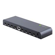 Techly IDATA-HDMI2-4K8 - HDMI - 8x HDMI - Black - CE - FCC - WEEE - 80 x 213 x 19 mm - 390 g