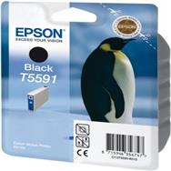 Epson Penguin Singlepack Noir T5591 - Encre pigmentée - 1 pièce(s)