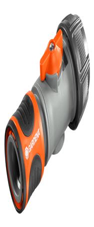 Raccord Gardena avec vanne de régulation 16 mm 5/8" 19 mm 3/4"