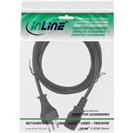 Câble d'alimentation InLine - Italie mâle / IEC C13 mâle 3 broches - 3 m