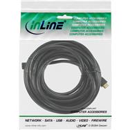Câble mini HDMI InLine haute vitesse Type A mâle / C mâle plaqué or 0,3 m