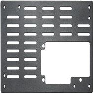 Inter-Tech 88885605 - Cache de protection d'alimentation - Acier - Gris - 150 mm - 86 mm - 2 mm