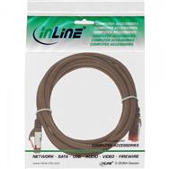 Câble de raccordement en ligne S/FTP PiMF Cat.6 250 MHz PVC cuivre marron 25 m