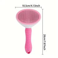 Brosse autonettoyante Extralink PET-815 pour poils de chien/chat