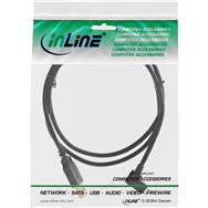 Câble Micro USB 2.0 InLine USB Type A mâle / Micro-B mâle - coudé - noir - 1 m