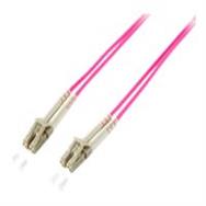 Câble de raccordement fibre optique Equip LC/LC - OM4 - 15 m - 15 m - OM4 - LC - LC