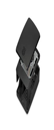 Boîtier noir avec ventilateur pour Raspberry Pi Pi5