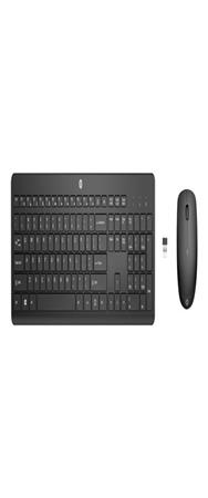 Ensemble clavier et souris sans fil HP 230 (allemand) (18H24AA#ABD)