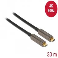Câble audio/vidéo Delock - USB-C mâle 24 broches vers USB-C mâle 24 broches