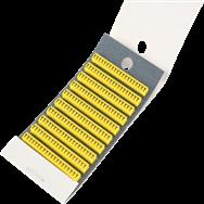 Pochette d'étiquettes jaune Schneider Electric AR1MB01Y