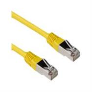 ACT Yellow 1.5 meter LSZH SFTP CAT6A patch cable with RJ45 connectors - 1.5 m - Cat6a - S/FTP (S-STP) - RJ-45 - RJ-45 - Yellow