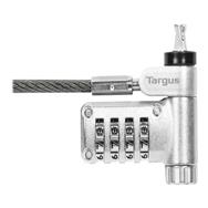 Targus ASP96GLX-25S - 2 m - Combination lock - Galvanized steel - Silver