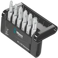 Embouts Wera Phillips PZ Mini-Check PZ 50 mm 6 pièces. 05056471001