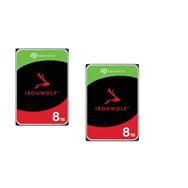 Seagate IronWolf NAS (lot de 2) ST8000VN002 - SATA 5400 tr/min
