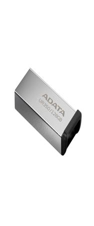 Clé USB ADATA UR350 128 Go, USB-A 3.2 Gen 1, nickel/noir
