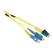 ACT 20 meter Singlemode 9/125 OS2 duplex ruggedized fiber cable with LC en SC connectors - 20 m - OS2 - 2x LC - 2x SC