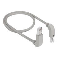 Câble patch Delock - RJ-45 (M) coudé vers le haut vers RJ-45 (M) coudé vers le bas