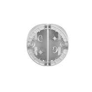 BUSCH JAEGER BJ 6851/EA-133 Busch-Waechter Eckadapter Alusilber