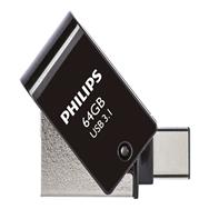 Philips FM64DC152B - USB-Flash-Laufwerk - 64GB - USB 3,1/USB-C (FM64DC152B/00) - Flash-Speicher - unsortiert