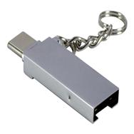 Inter-Tech 88885469 - Carte MicroSD (TransFlash) - Zinc - Zinc - USB 2.0 Type-A/Type-C - 15 mm - 40 mm